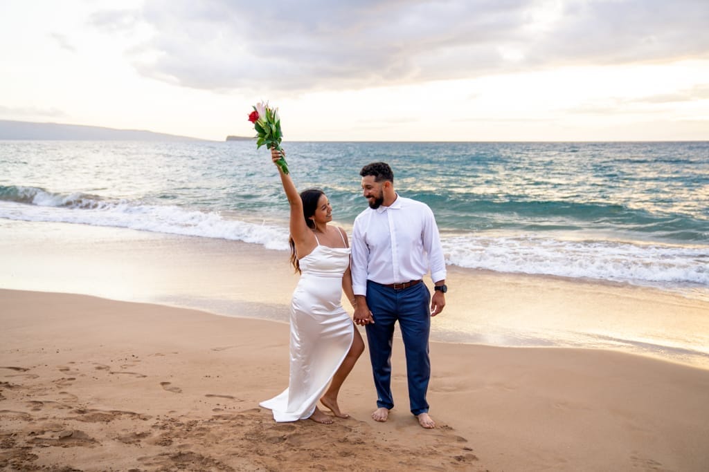 Angelica Adam Wedding Photo on Maui