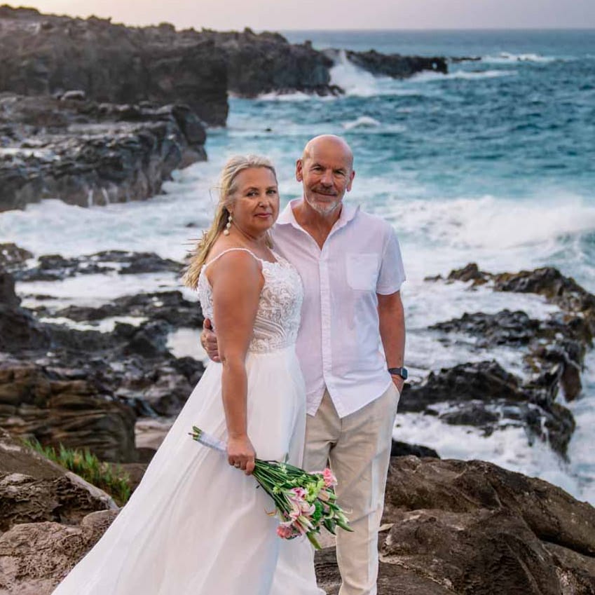 Beautiful wedding photography on Maui