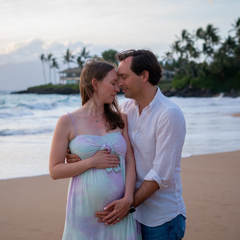 Maternity Photoshoot Celebrating pregnancy with a Maternity photoshoot with Lokahi photography in Maui